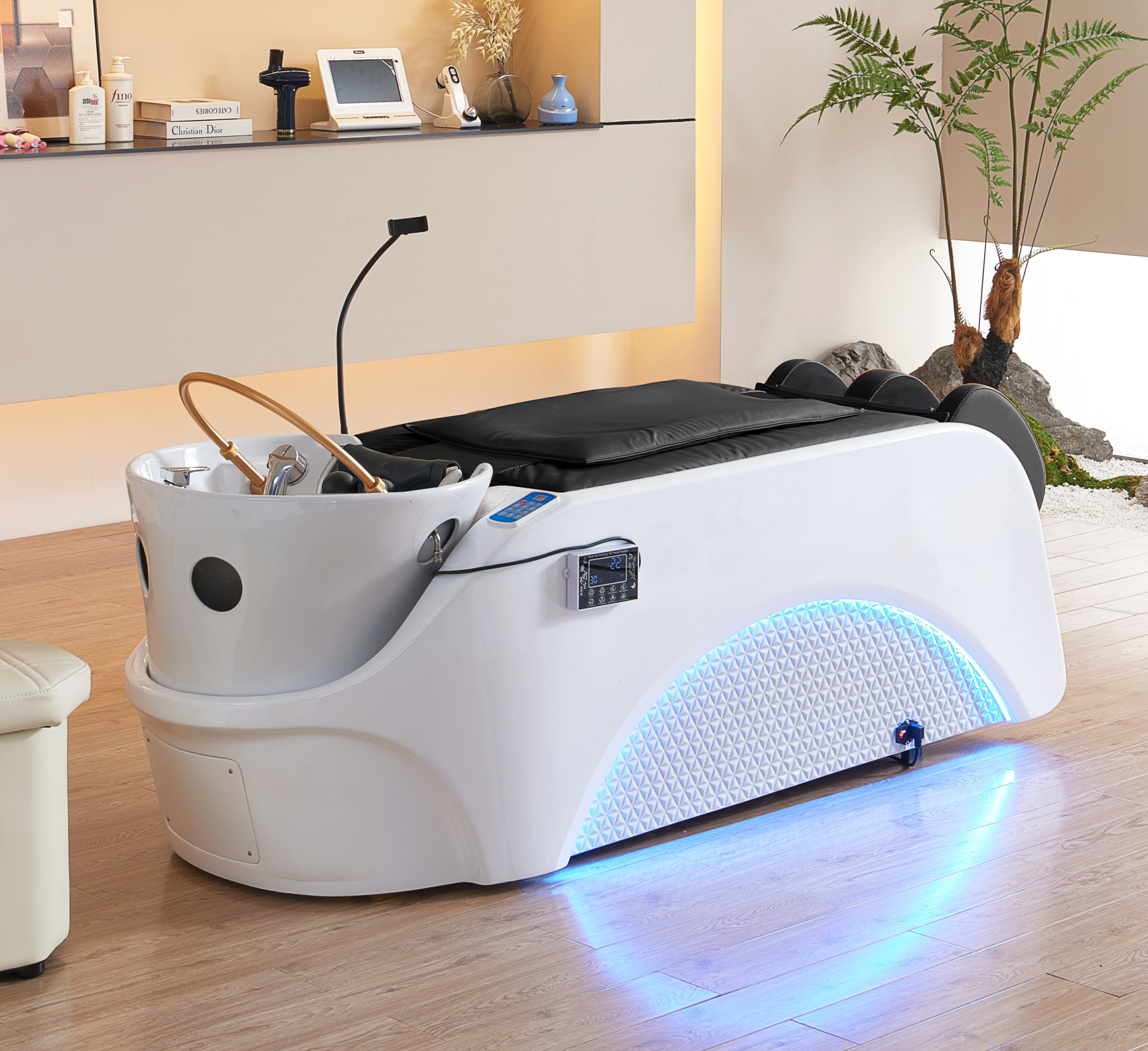 Japanese/Korean Head Spa Shampoo Bed with Full Body and Leg Massage(Arm or Armless) - Image 18