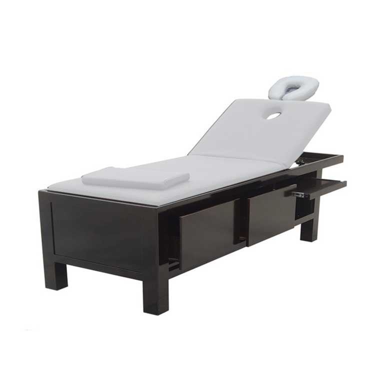 Massage Bed Comes with Storage & Backlift