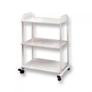 Wood Cart with 3 shelves