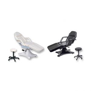 Hydraulic Facial Spa Chair/Table w / Stool
