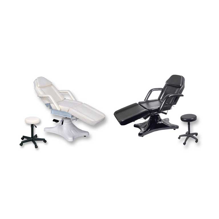 Hydraulic Facial Spa Chair/Table w / Stool