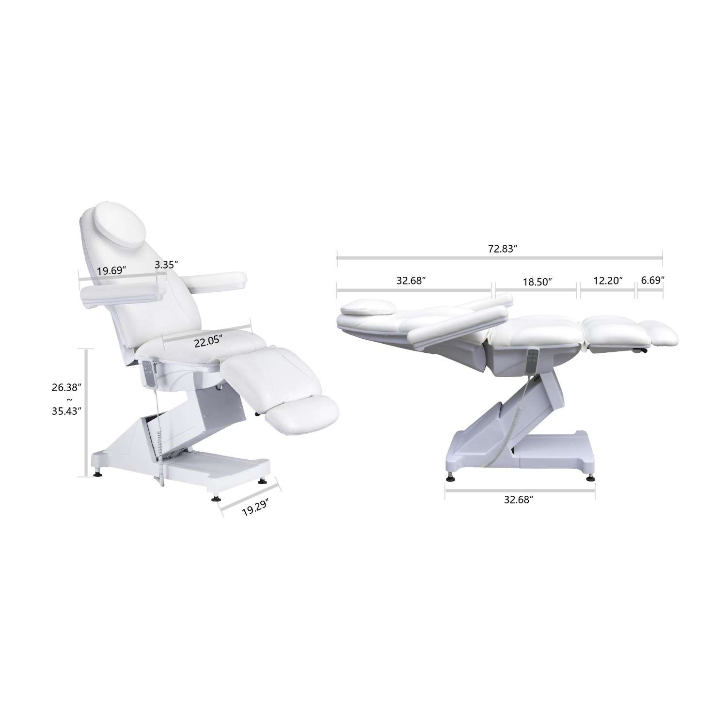 Electric Medical Spa Chair/Bed/Table - Very Compact - Image 12