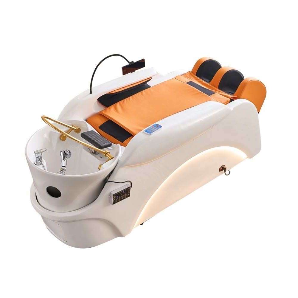 Japanese/Korean Head Spa Shampoo Bed with Full Body and Leg Massage(Arm or Armless)
