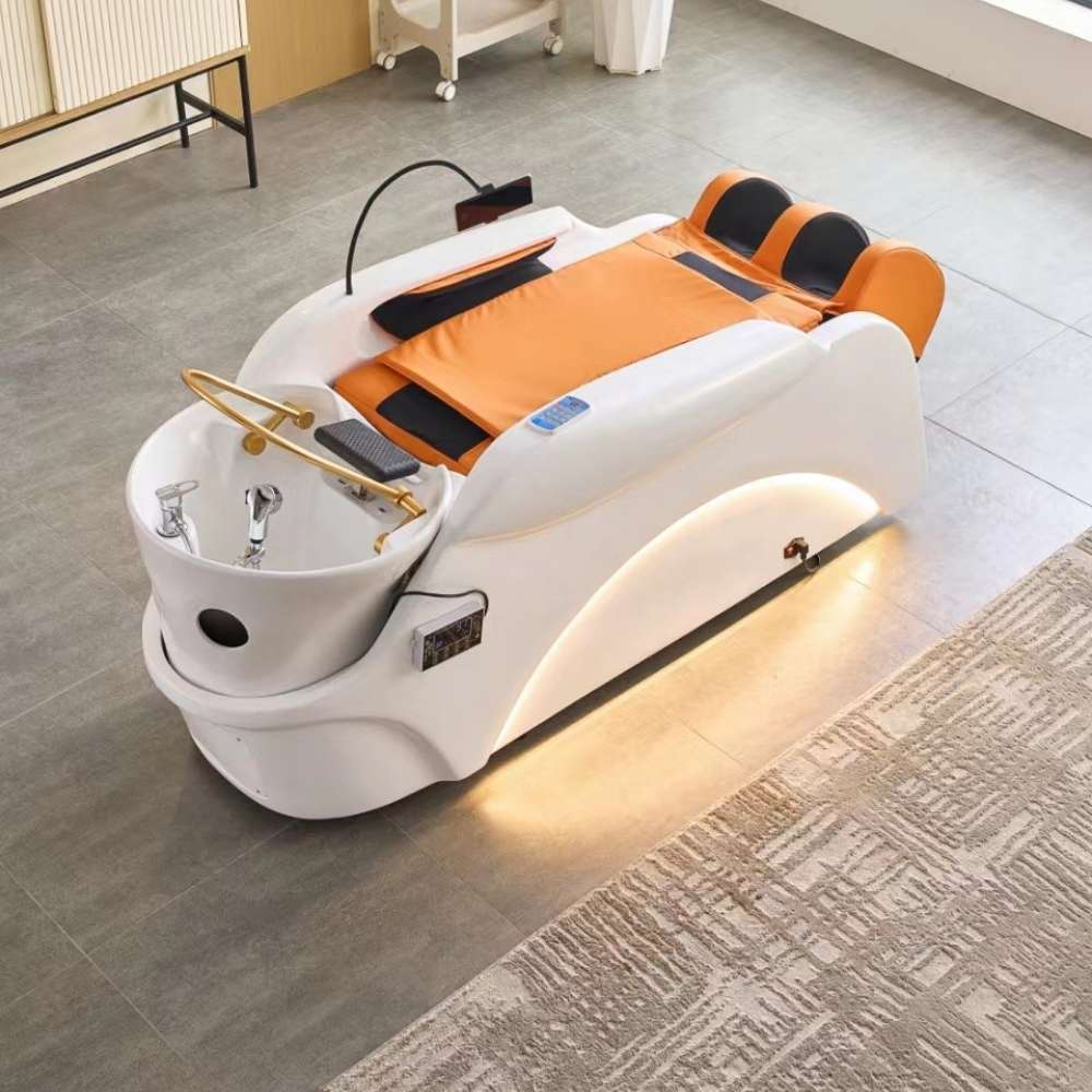 Japanese/Korean Head Spa Shampoo Bed with Full Body and Leg Massage(Arm or Armless) - Image 6