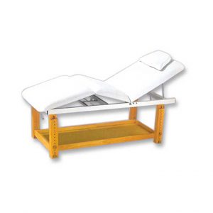 Massage/ Facial Bed White ONLY w / Back lift & Leg Fold