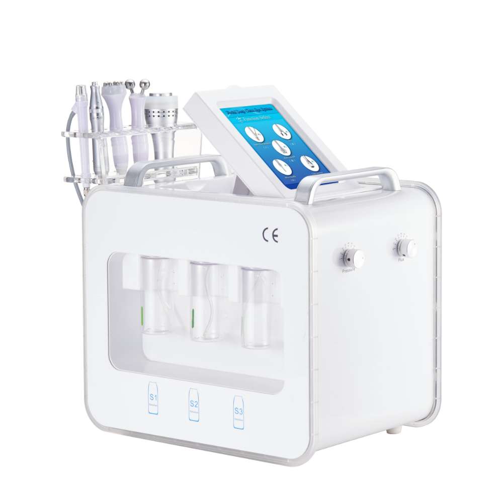 Table Top Anti Aging Machine Diamond Hydra RF Microneedle Cold Hammer