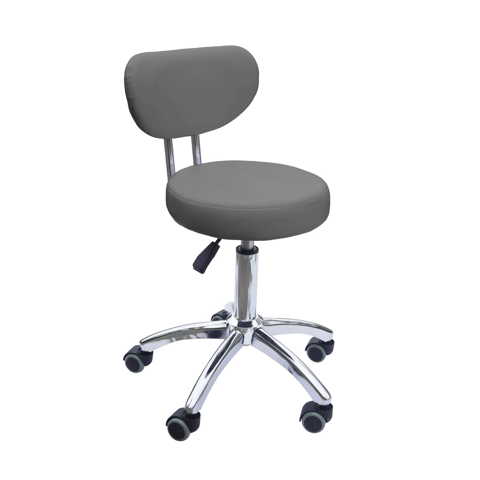 Hydraulic Stool w/ Back - Image 4